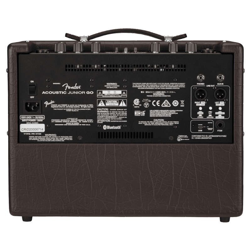 Fender Acoustic Junior Go - 100-watt Acoustic Amp with Rechargeable Battery