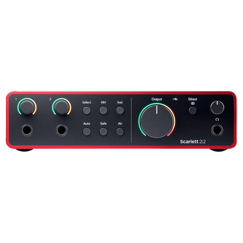 Focusrite Scarlett 2i2 4th Gen USB Audio Interface