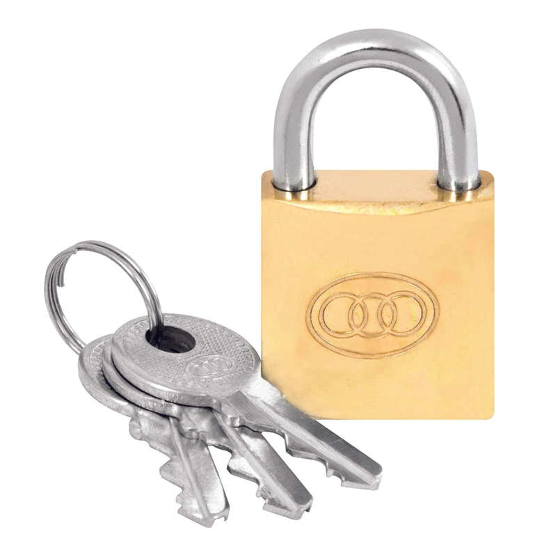 Moto-Quip - 25mm Tri Circle Standard Padlock