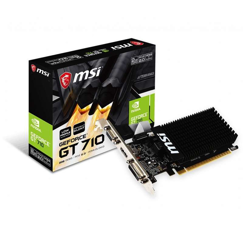 MSI GeForce GT 710 Graphics Card - 2GB