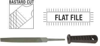 File AFile Flat Bastard 250mm Sleeve