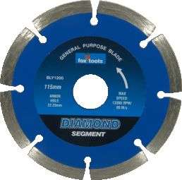 Blade FOX Diam Seg Concrete 115mm