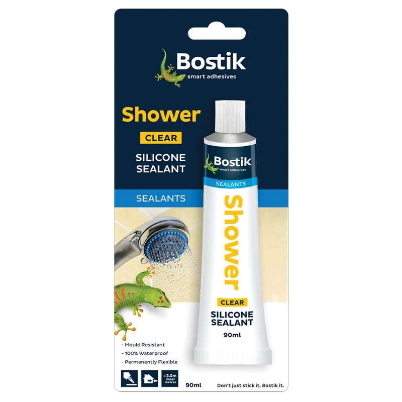 Bostik Sealant Shower 90ml Clear