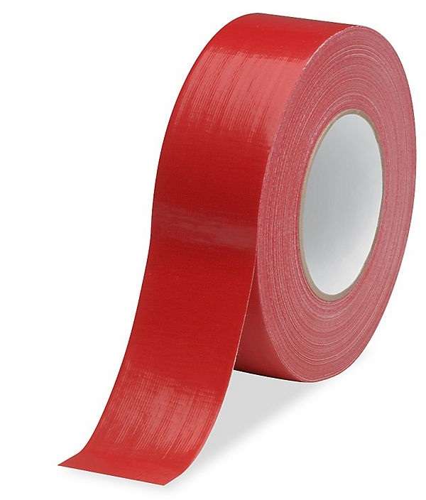 Duct Tape 25m Red