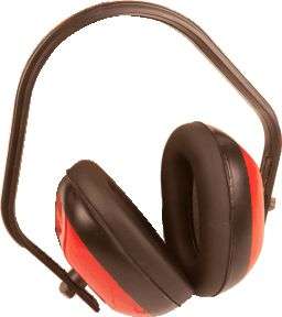 Earmuff Mts Red &amp; Black Pb9068