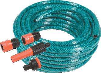 MTS Hose Pipe With Fittings 12mm x 20m 6 Year 1/2"