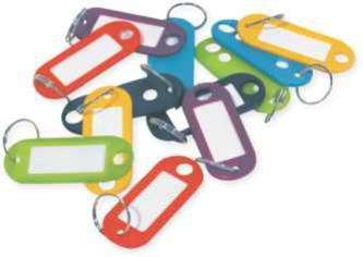 MTS Key Tags 300pc (Assorted Colours)