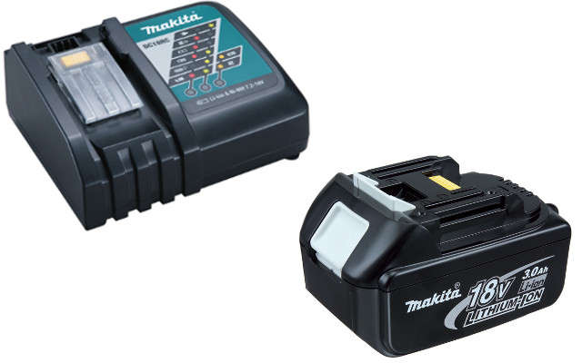 Makita BL1830 Battery &amp; Compact Fast Battery Charger Combo Set