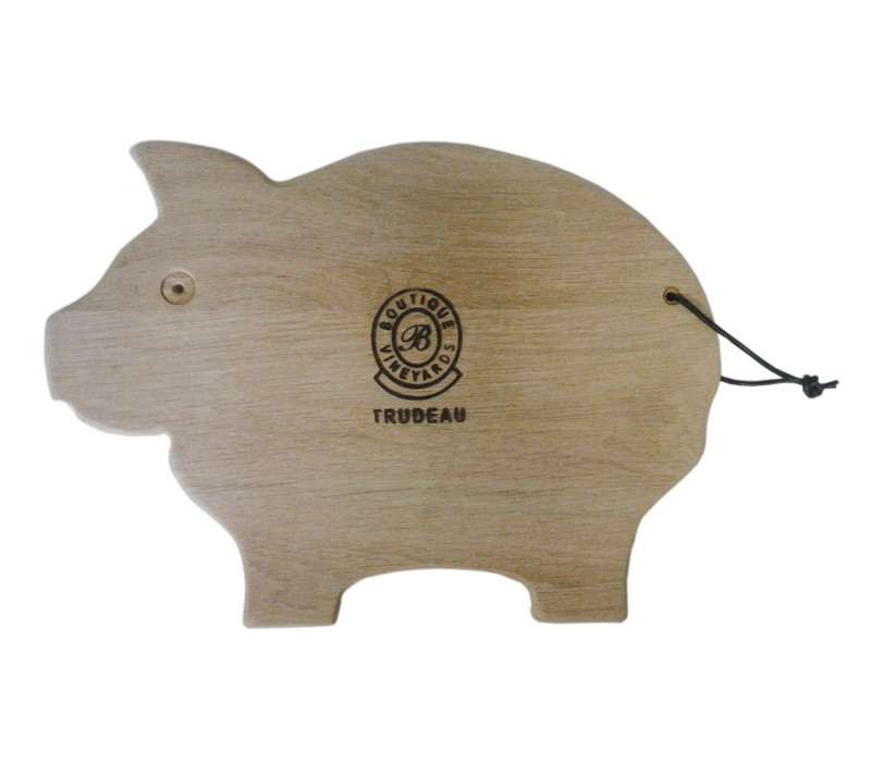 Trudeau Oak Pig Serving Board