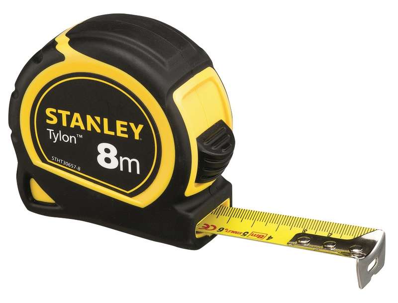Stanley - Tape Tylon - 8m x 2.5cm