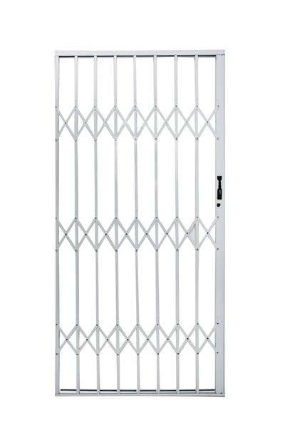 Armourdoor Alu Trellis Security Gate (1m x 2.1m) - White