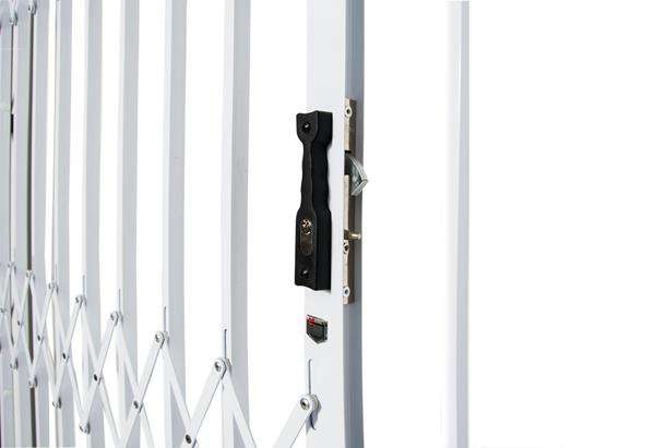 Armourdoor Alu Trellis 2.1mx2.1m Security Gate - White