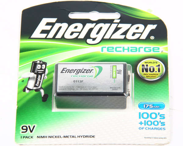 Energizer Rechargeable Battery - 9V