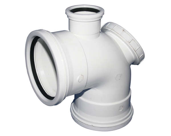 Agrinet Southpro 87.5 Degree SABS Vent Horn Waste Bend - 110mm