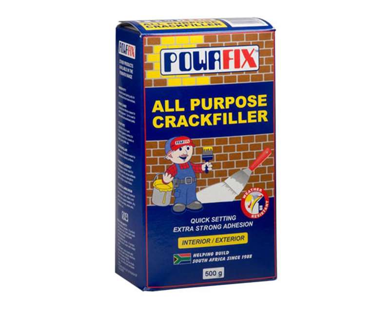 Powafix Interior/Exterior Crack Filler Sealant - 500g