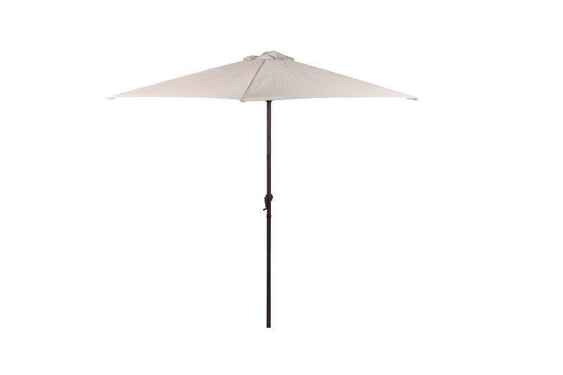 Seagull - 270cm Parasol Umbrella With Aluminium Pole - Beige