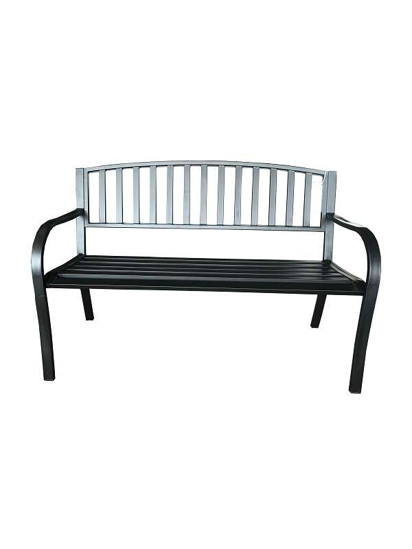 Seagull - Steel Bench Chair - Black