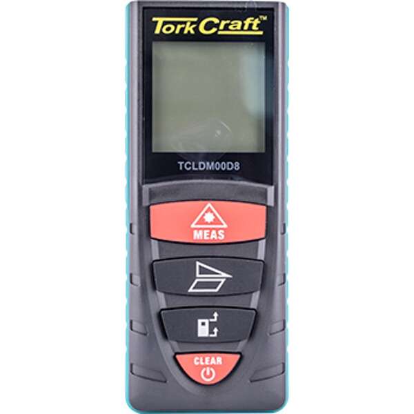Tork Craft Laser Dist Meter 0.2-40M Min/Max Incl.