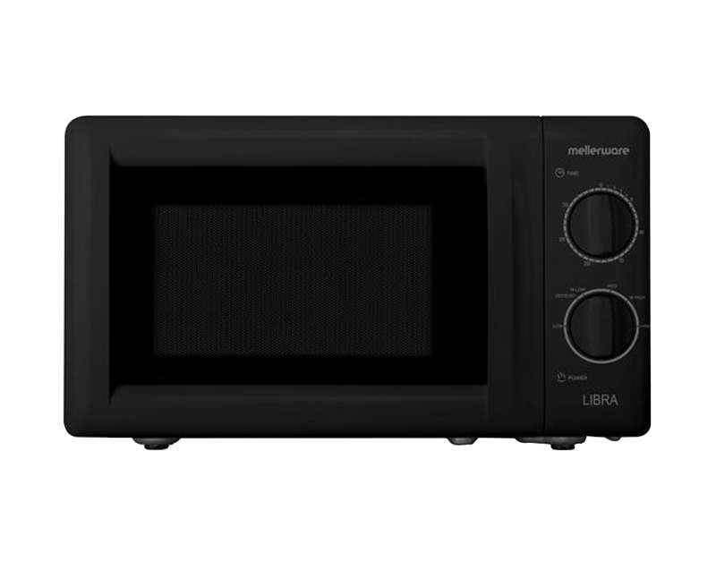 Mellerware Libra 700W 20L Capacity Manual Microwave Oven - Black
