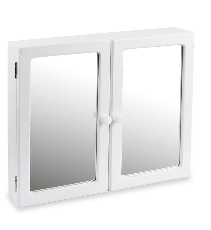 MTS Home Double Bathroom Cabinet - White