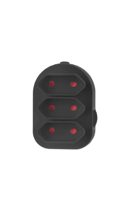 Electricmate Triple Euromate Adaptor - Black