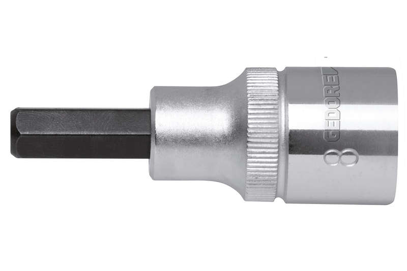 Gedore Red Socket Srewdriverbit1/2 Inch 12mm Long 55mm