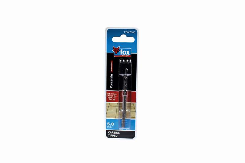 FOX Porcelain / Ceramic Drill Bit 5.0mm