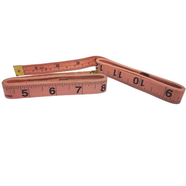 Haberdashery Measuring Tape - Tailoring Tape - 150cm (Pack of 2) - Pink