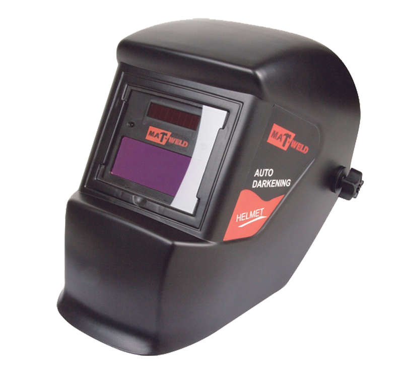 Matweld Helmet Auto Dark Non Adjustable Black