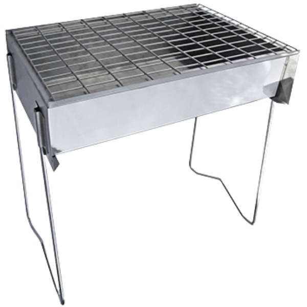 LK's - Small Braai with Removable Legs - (475mm x 325mm x 470mm)