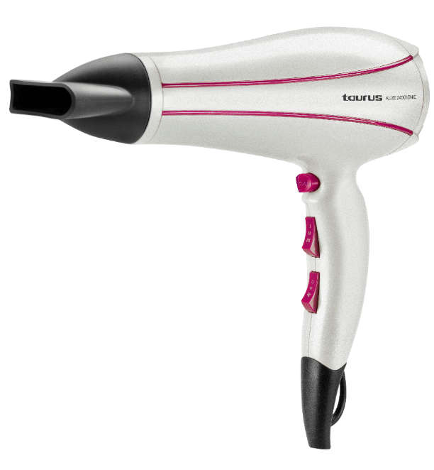 Taurus Hair Dryer DC Motor Plastic White 2 Speed 2400W "Alize 2400 Ionic"