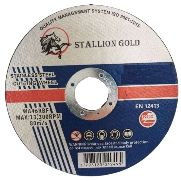 Stallion - Grinding Disc - Steel (115mm x 7.5mm) - Bulk Pack of 5 Disks