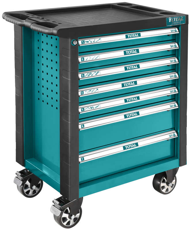 Total Tools 7 Drawer Tool Cabinet with 162 Piece Tools