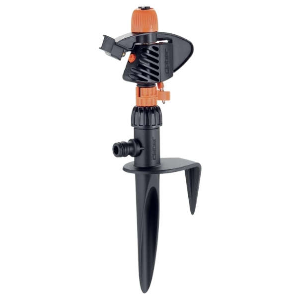 Claber - Sprinkler / Pulsating Sprinkler Head on a Plastic Pike