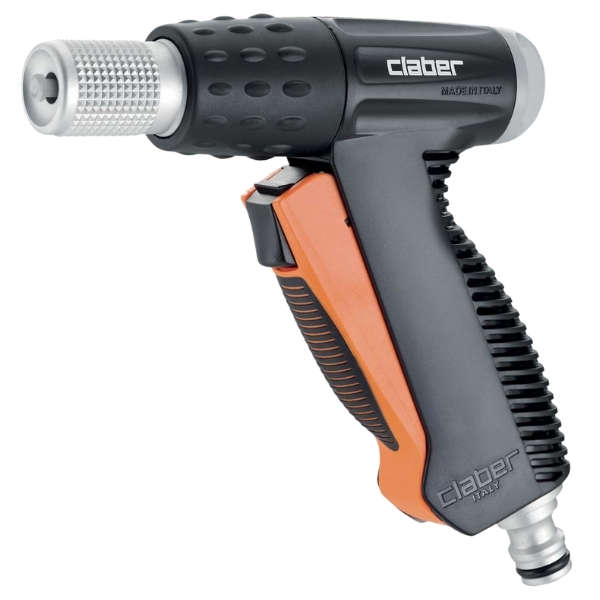 Claber - Spray Pistol with Chrome Metal / Metal-Jet Comfort