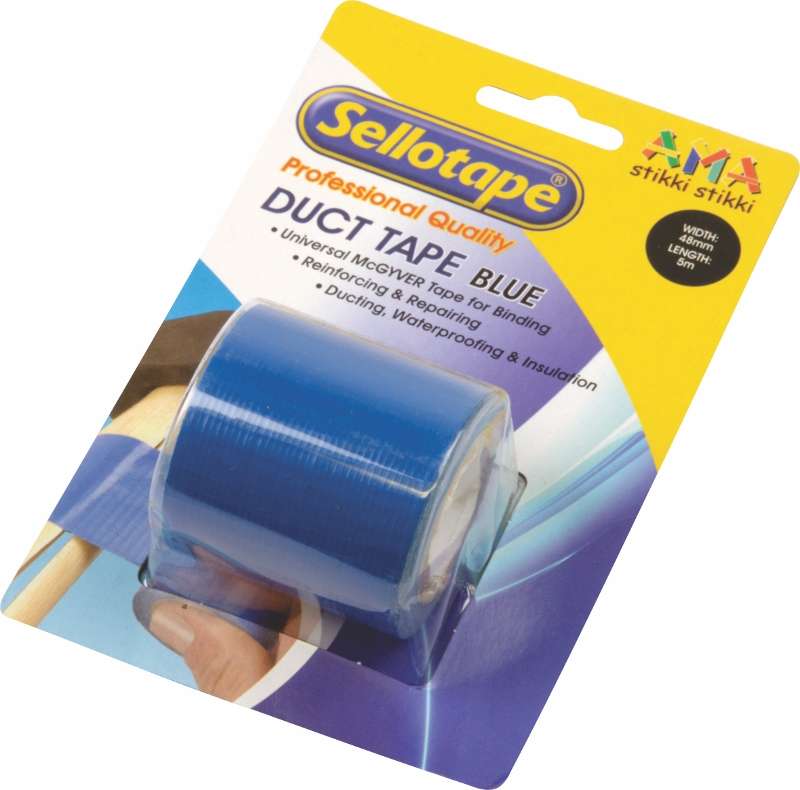 Sellotape Duct Tape Blue 48mm x 5m
