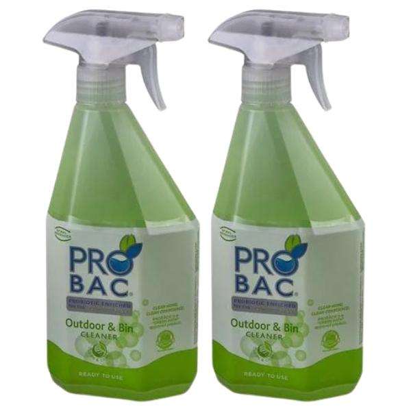 Probac - Outdoor and Bin Cleaner 750ml - Pack of 2
