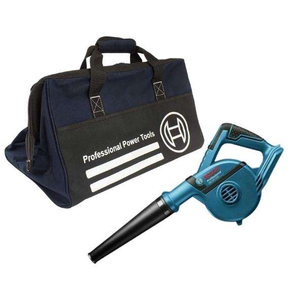 Bosch - Cordless Blower GBL 18V-120 - (18V) and Heavy Duty Tool Bag