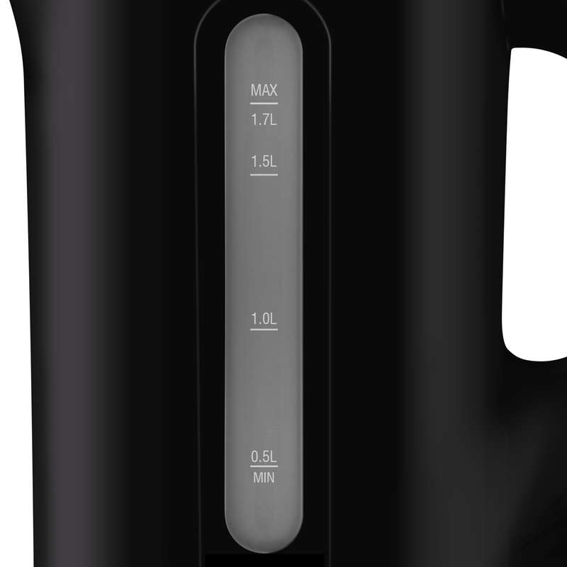 Mellerware - "Tugela" 1.7L Cordless Plastic Kettle Black