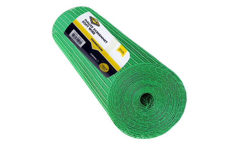 MTS Gauze Screen Net Softsteel 0,9 30m Green