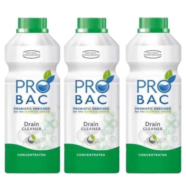 Probac - Drain Maintenance Cleaner (1L) Concentrated - Pack of 3