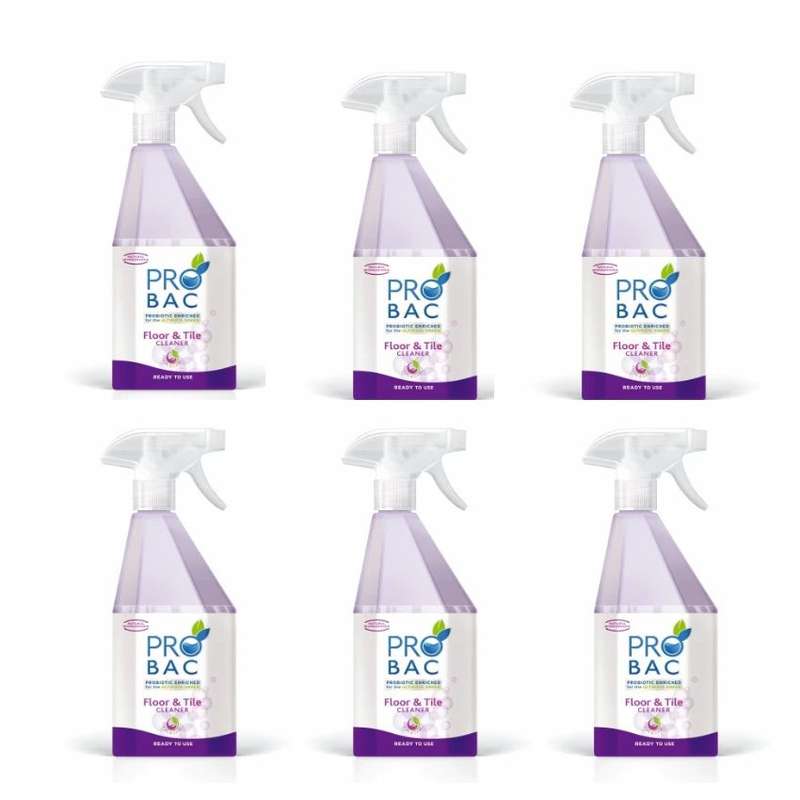 Probac  Floor and Tile Cleaner  750ml (Pack of 6)