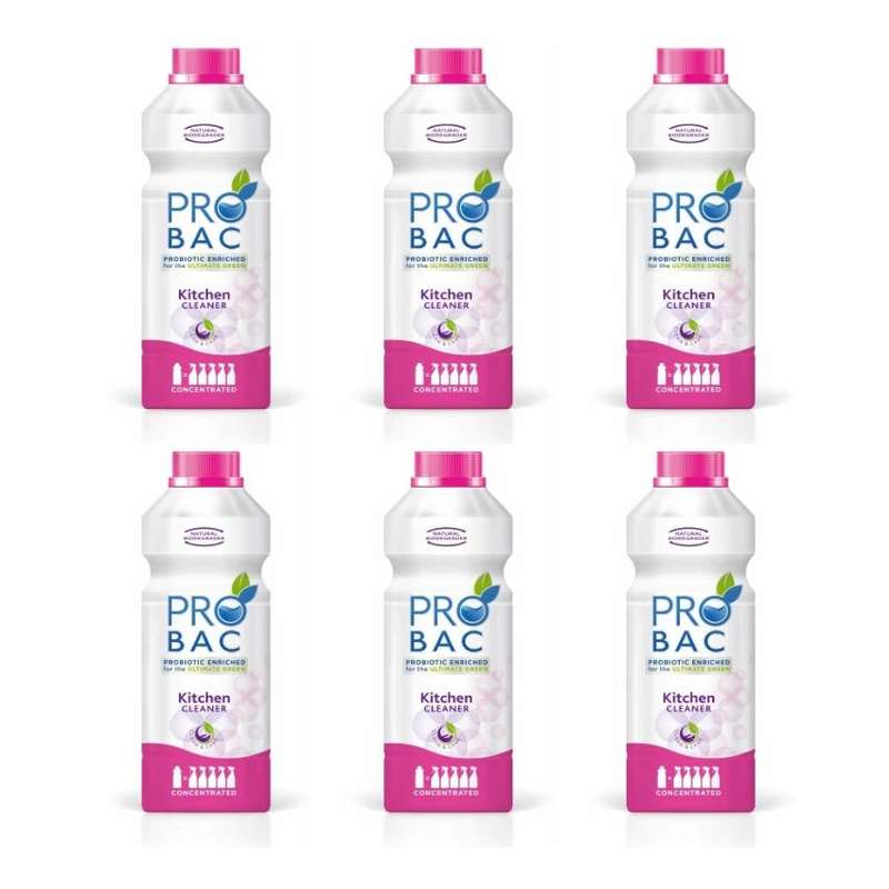 Probac  Kitchen Cleaner - Concentrated - 1L (Pack of 6)