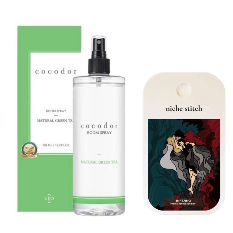 Cocod'or - Room Spray - Natural Green Tea and Pocket Perfume - Inferno