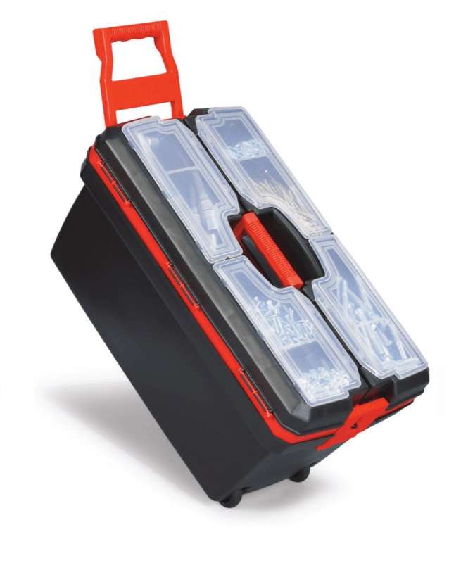 Port-Bag - Mobile Toolbox / Tool Organiser with Wheels + Tray - 60cm