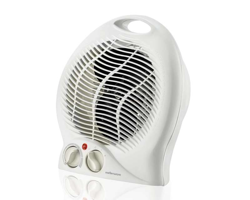 Mellerware - 2000W Floor Fan Heater