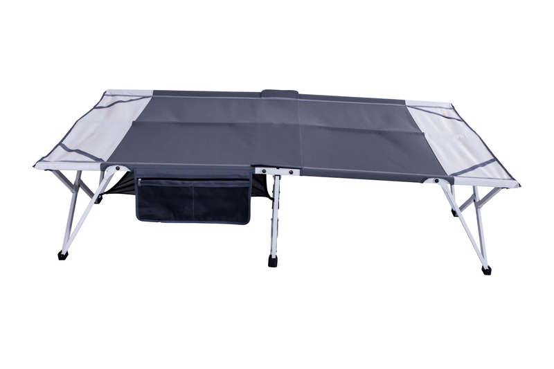OZtrail - Easy Fold Queen Stretcher - 200kg - Grey