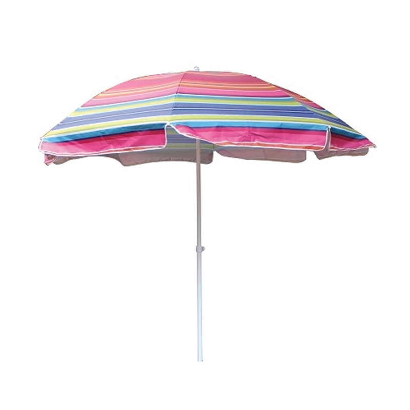 Seagull - Wind Vent Beach Umbrella Tilt UV50 Silver Coated - 256cm
