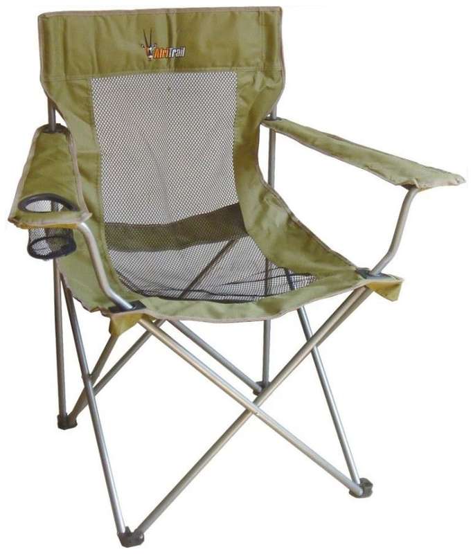 AfriTrail Duiker Mesh Backed Folding Chair - Green