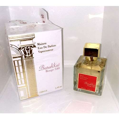 100ml Maison Barakkat Rouge 540 Perfume